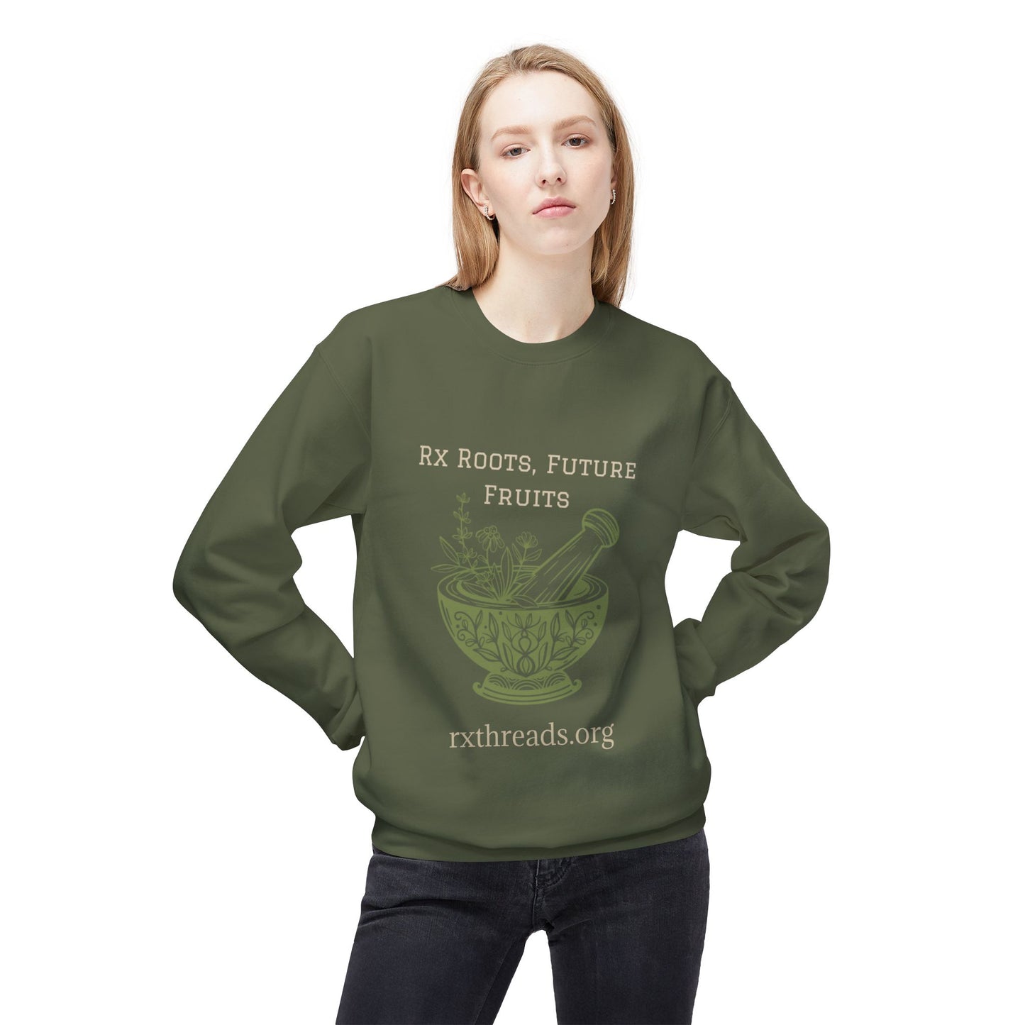 RX Roots, Future Fruits Crewneck Pullover