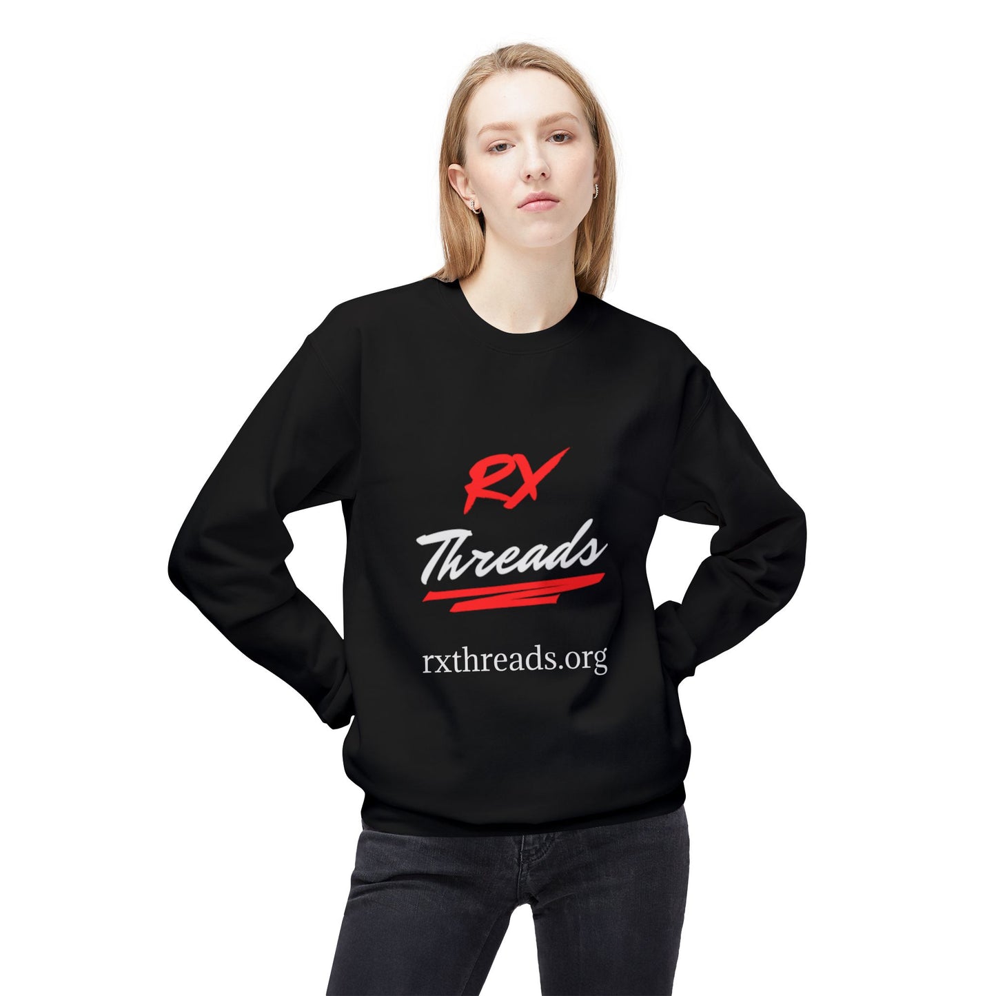 RxThreads Fleece Pullover